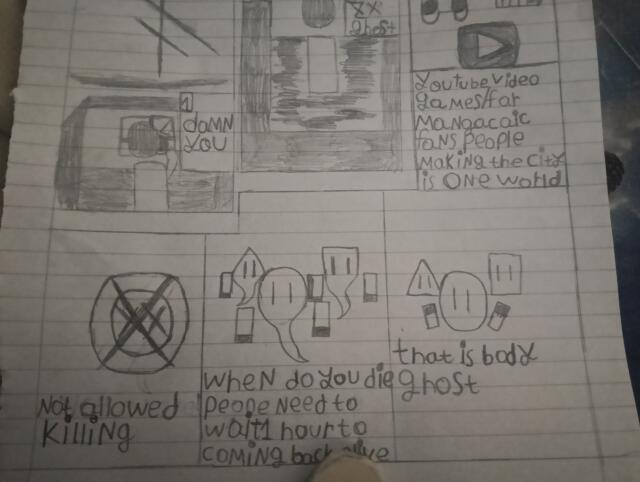 comic mangaka new book ghost ZX easy drawing