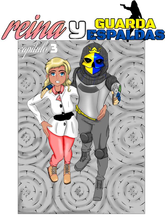 Reina y guarda espaldas 