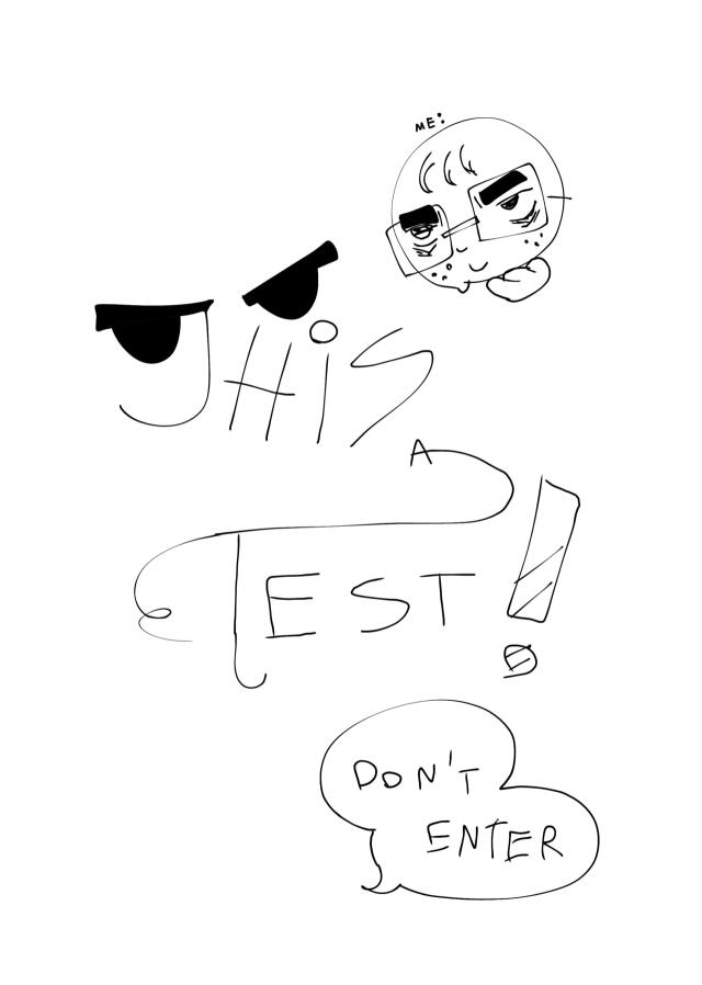 This a Test, don't enter