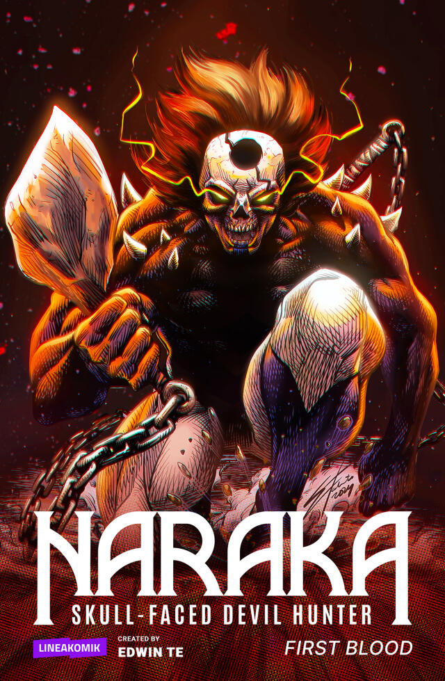 Naraka, the skull-faced devil hunter - First Blood