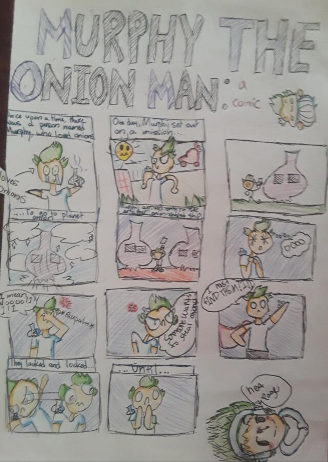 Murphy The Onion Man: a comic :>