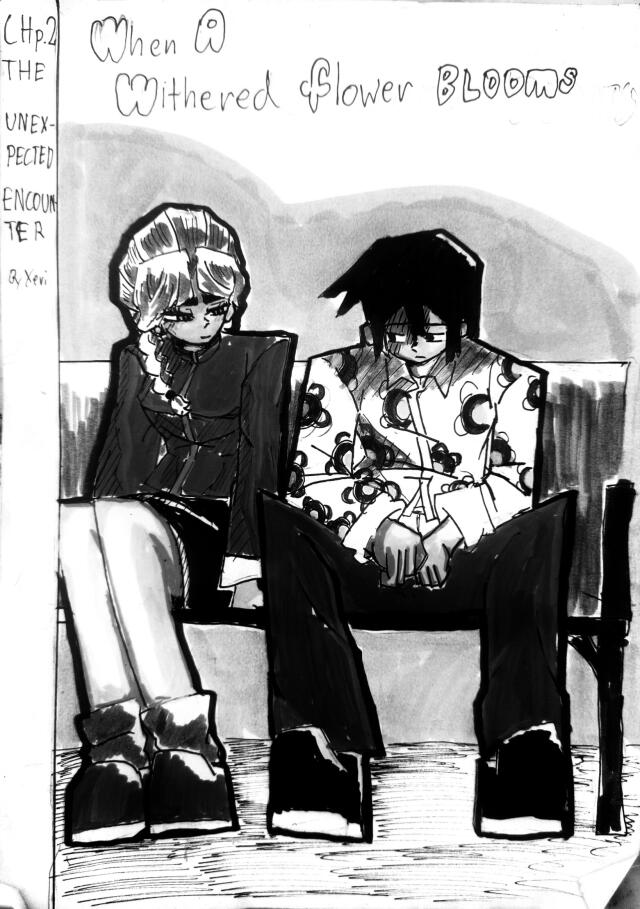 When a withered flower blooms