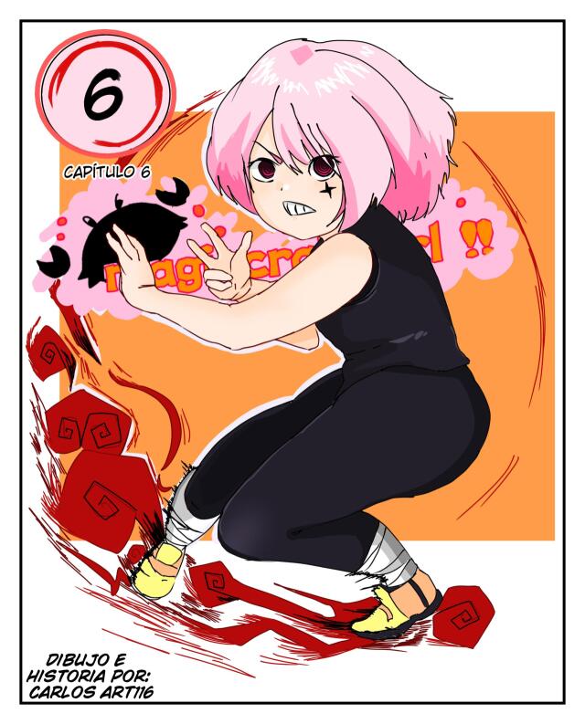 magi-crab girl!! capítulo 6 :el destello rosa!!