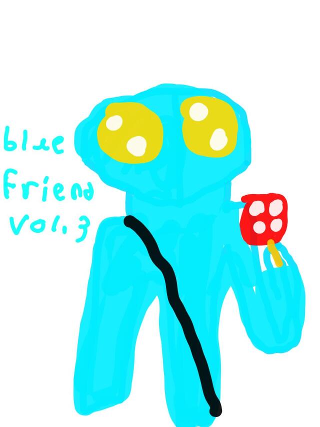 BLUE FRIEND volume 3 blue goes away
