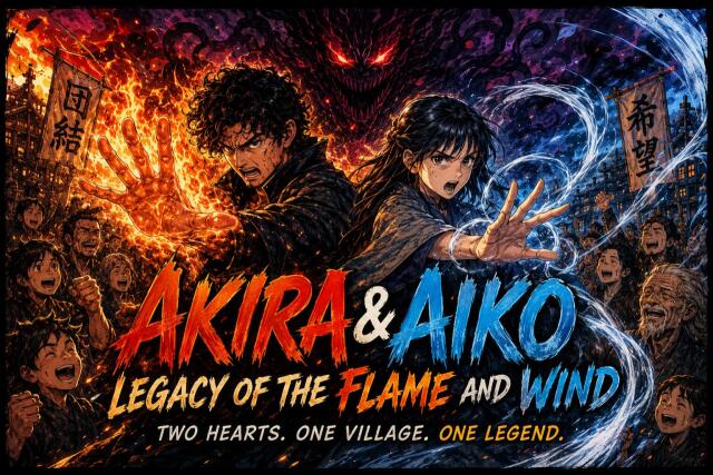 Akira and Aiko: legacy of flame and wind