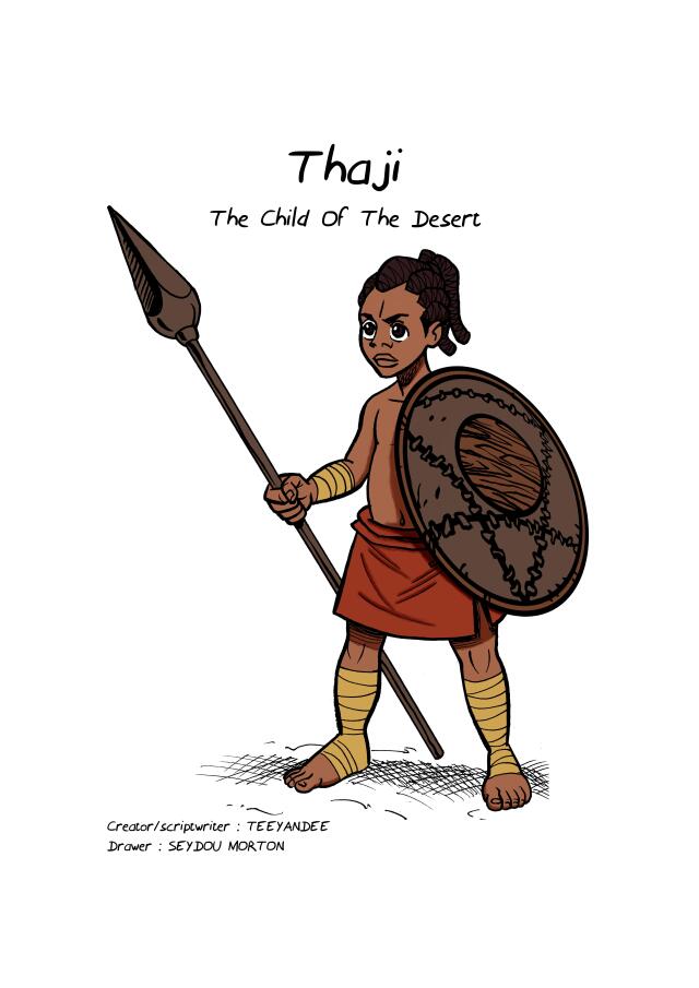 Thaji The Child Of The Desert