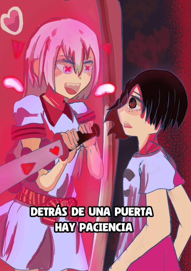 Detras de una puerta hay paciencia 