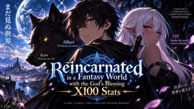 Reincarnated In A Fantasy World With The God’s Blessing X100 Stats!