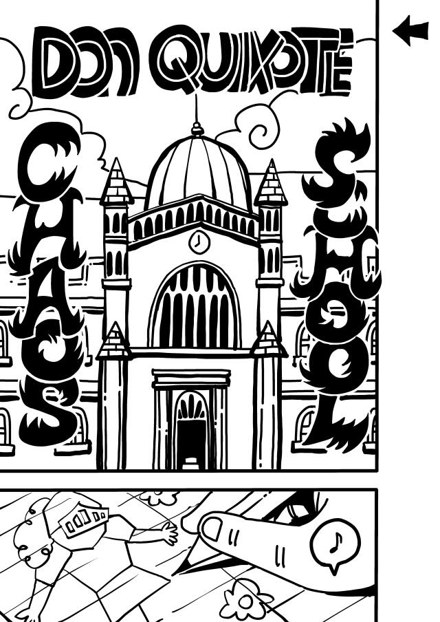 Don Quixote School Chaos