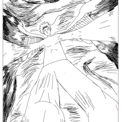 Fallen feather