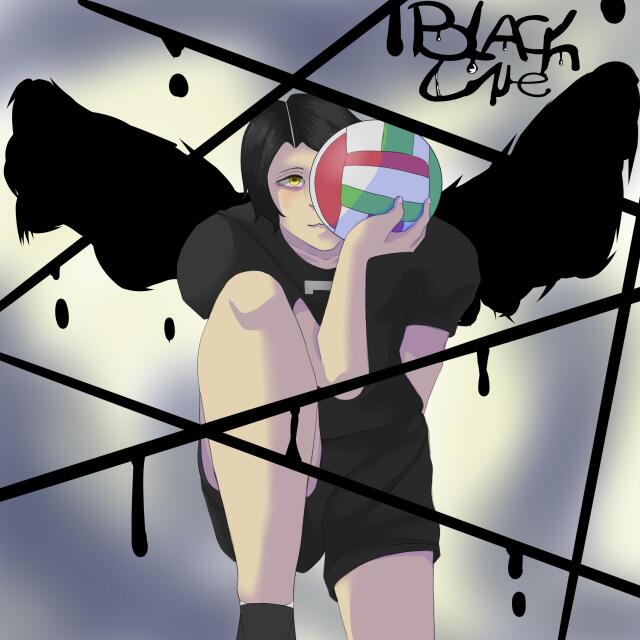 black line 