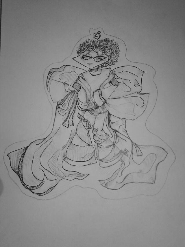 紙の上のアート【チビ】