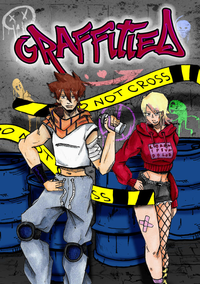 Graffitied
