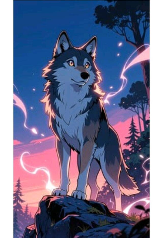 Lost wolf