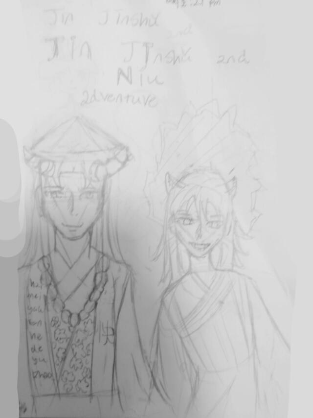 Jin Jinshv and Níu adventurous