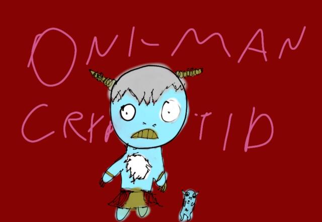 Oni man cryptid