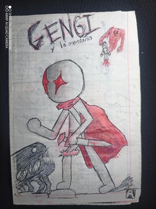 Gengi en la montaña 