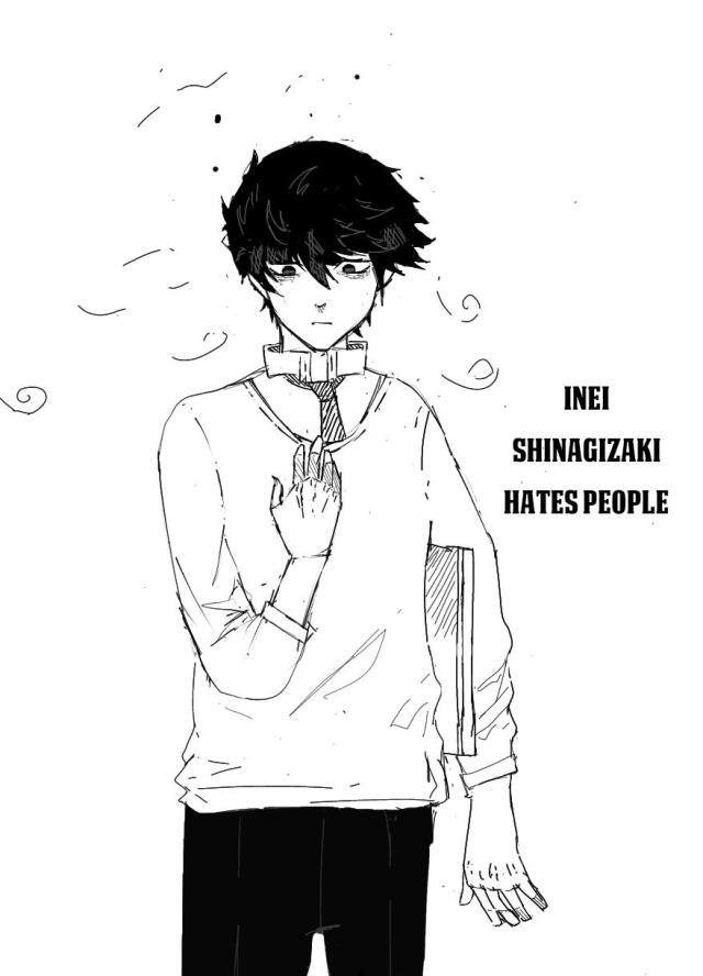 Inei shinagizaki hates people 