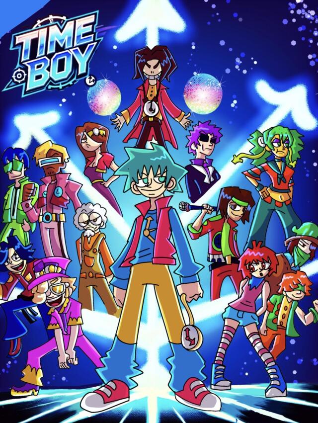 Time boy y el reloj 