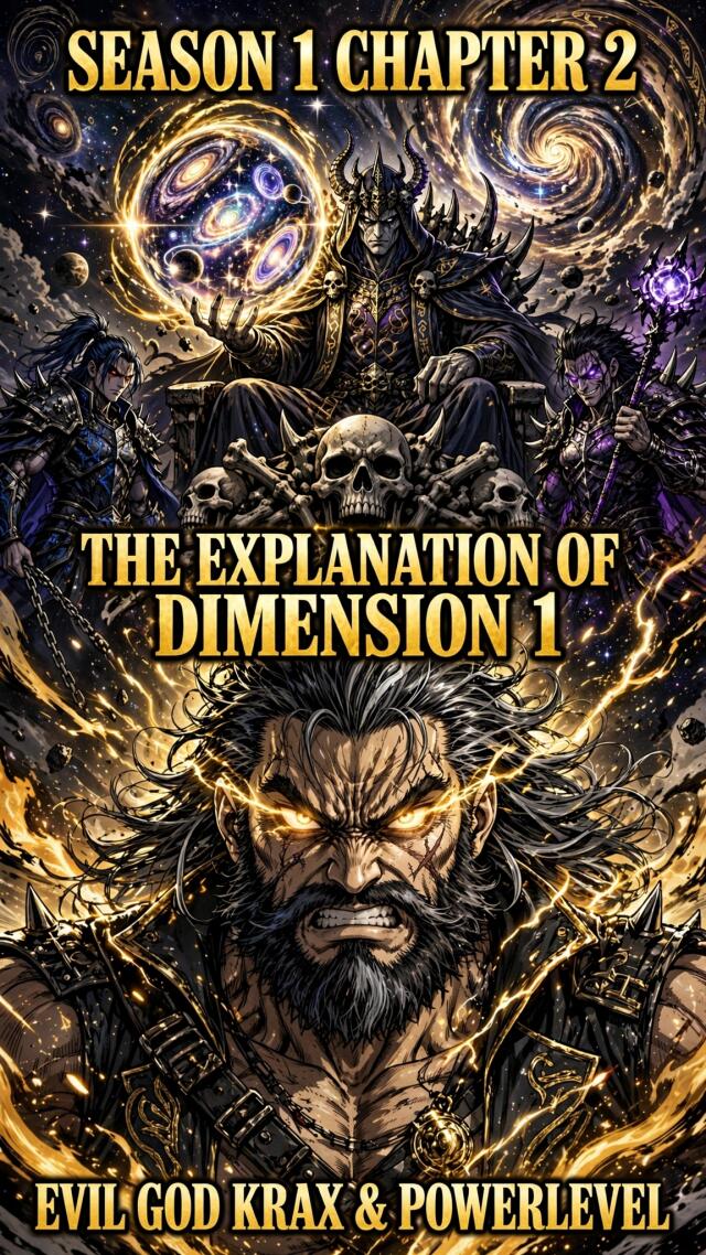 SEASON - 1 CHAPTER 2 - THE EXPLANATION OF DIMENSION -1 & POWER LEVEL OF EVIL GOD