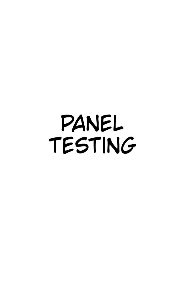 Panel testing