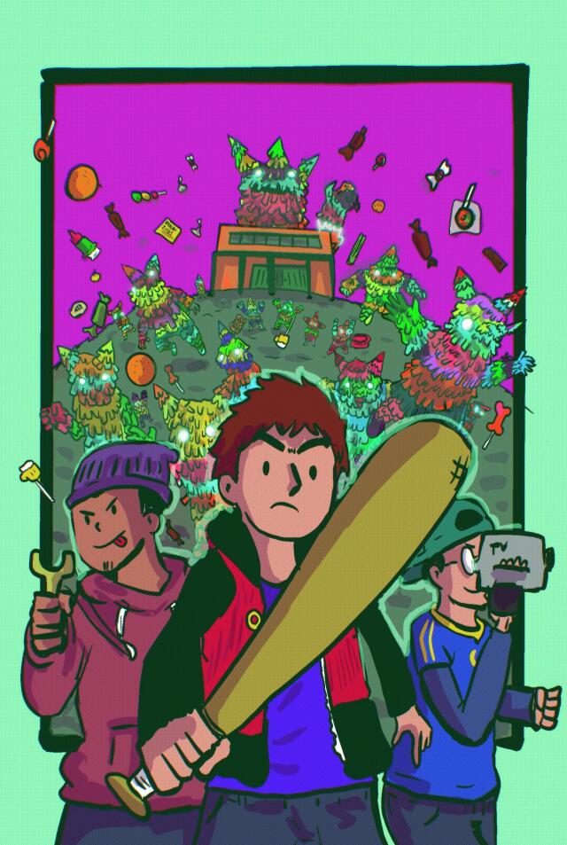 El ataque de las piñatas vivientes