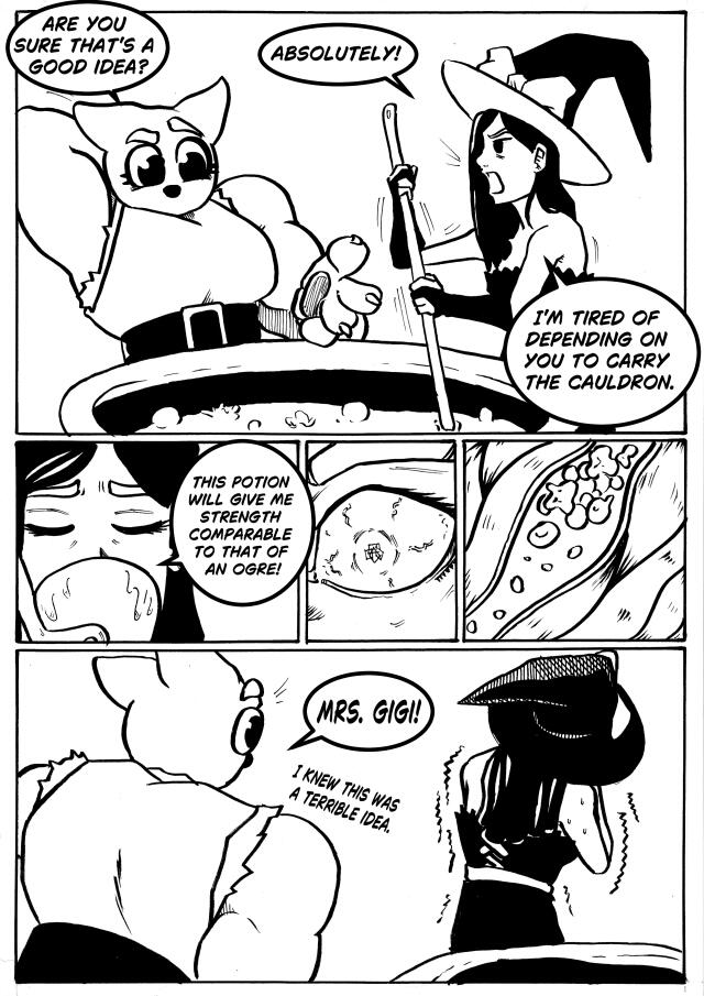 Halloween Special: The Ogreness Potion.