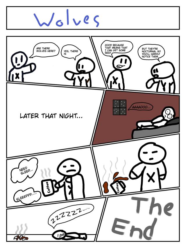 Comic "Wolves"