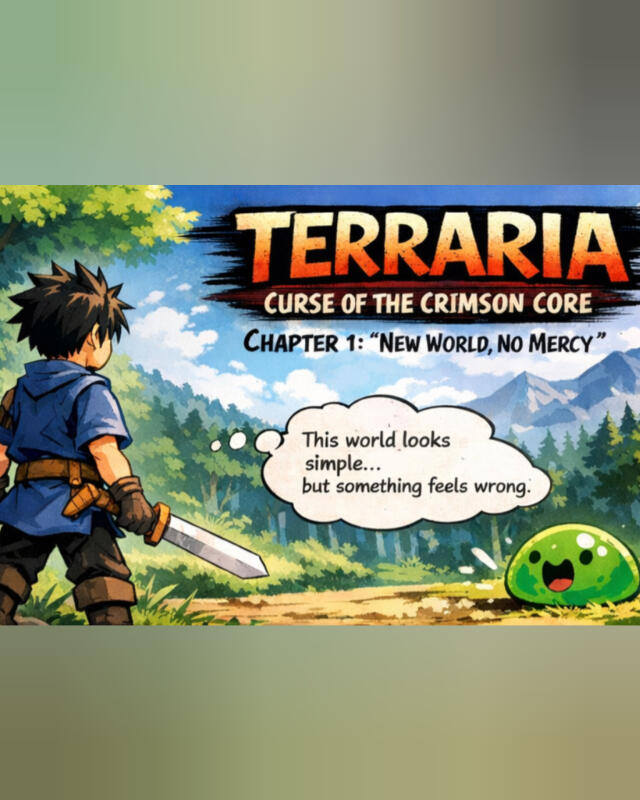 TERRARIA  CURSE OF THE CRIMSON CORE
