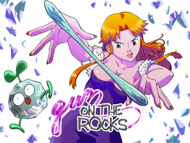 Gum On The Rocks