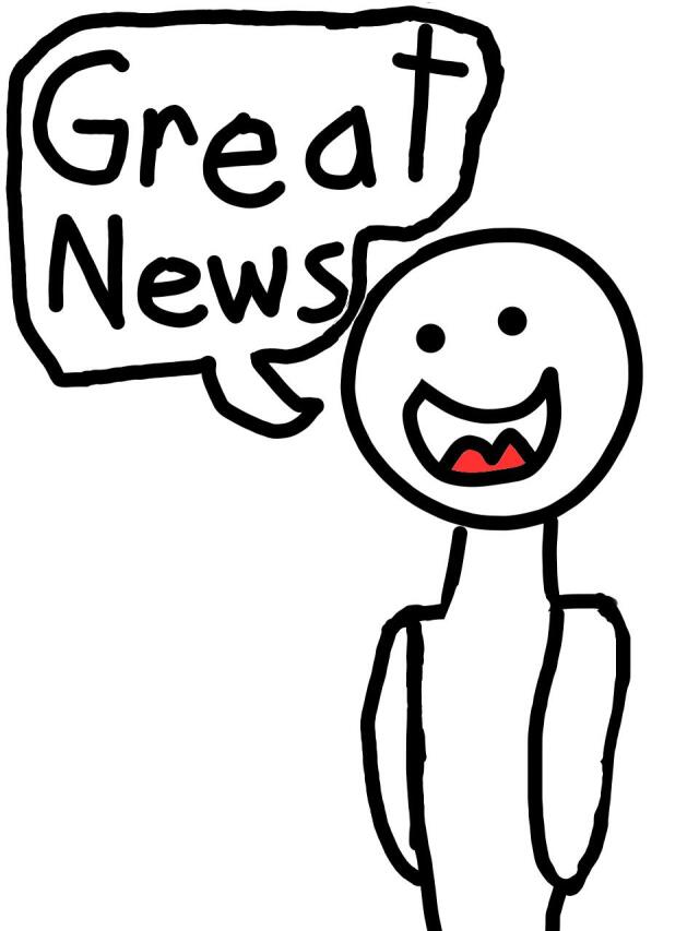 Great news