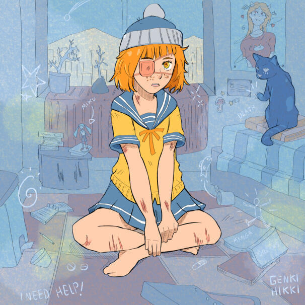 Samy la mangaka campesina.
