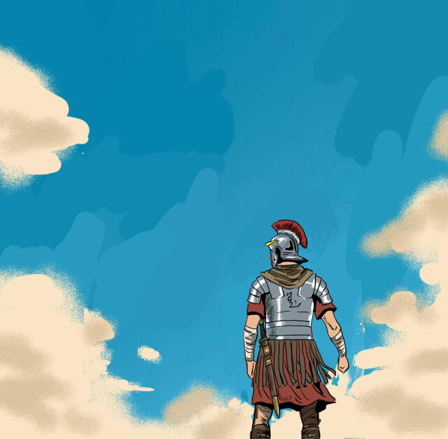 Eternal blue sky