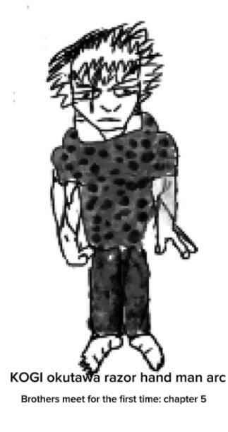 KOGI okutawa the razor hand man arc