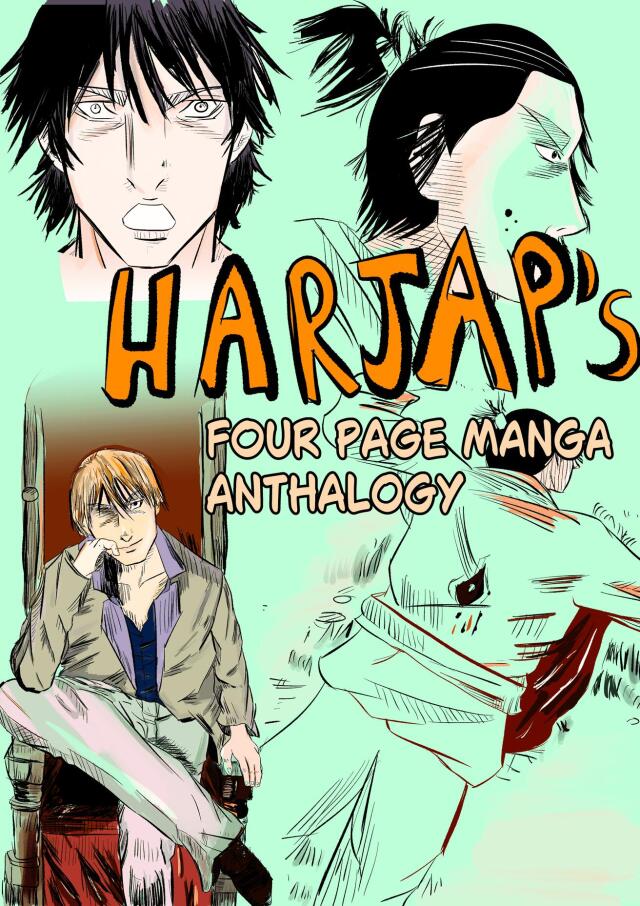 Harjap’s four page manga anthology