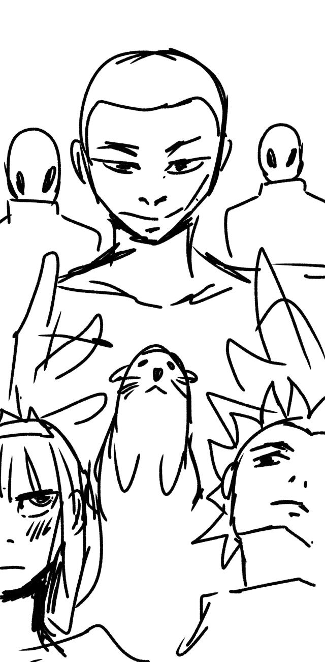 Como me gustan los lobos marinos, decidí hacer un manga de lobos marinos