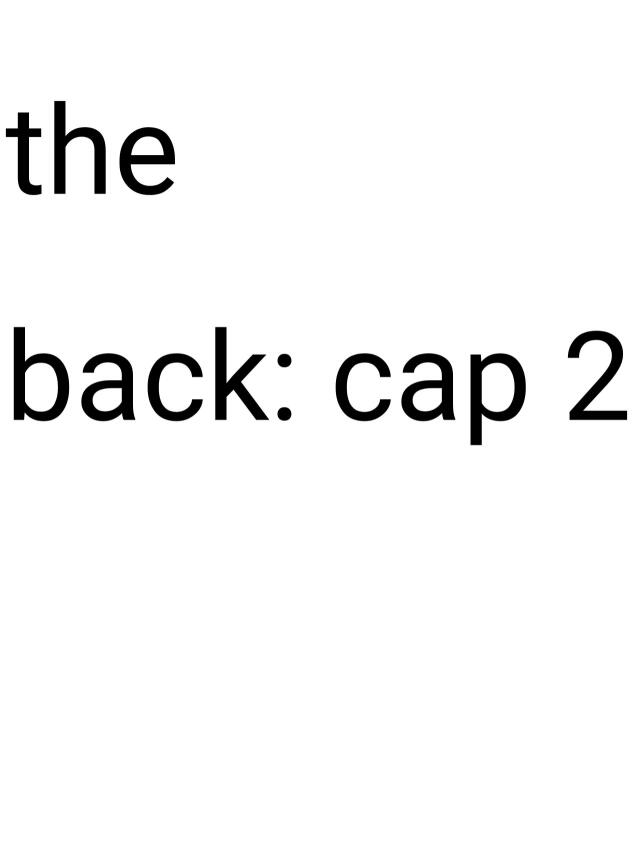The back el capitulo 2