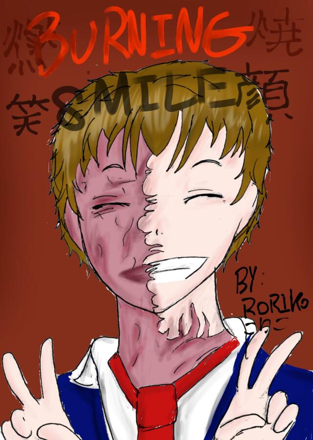 Burning smile