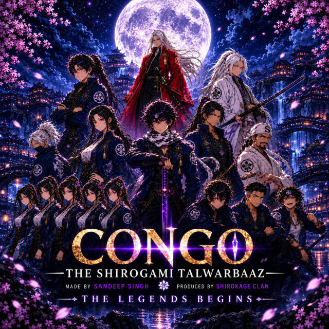 CONGO THE SHIROGAMI TALWARBAAZ