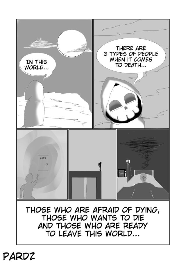 People towards death