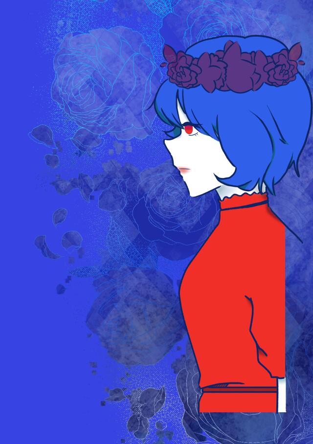Blue roses