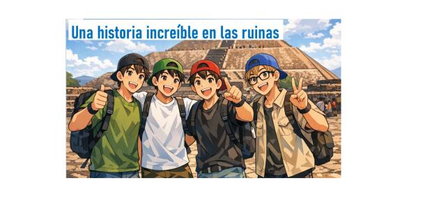 una historia increible en las ruinas