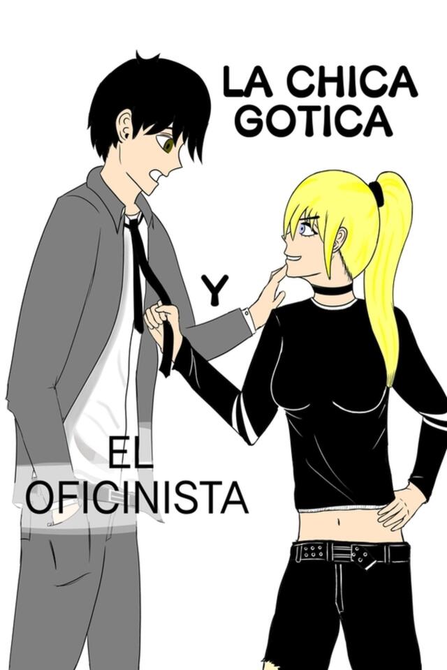 La chica gótica y el oficinista