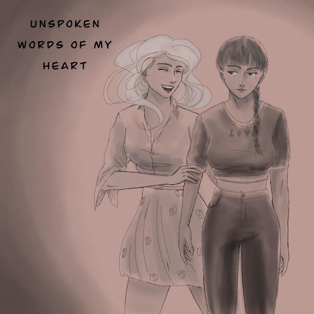 Unspoken words of my heart
