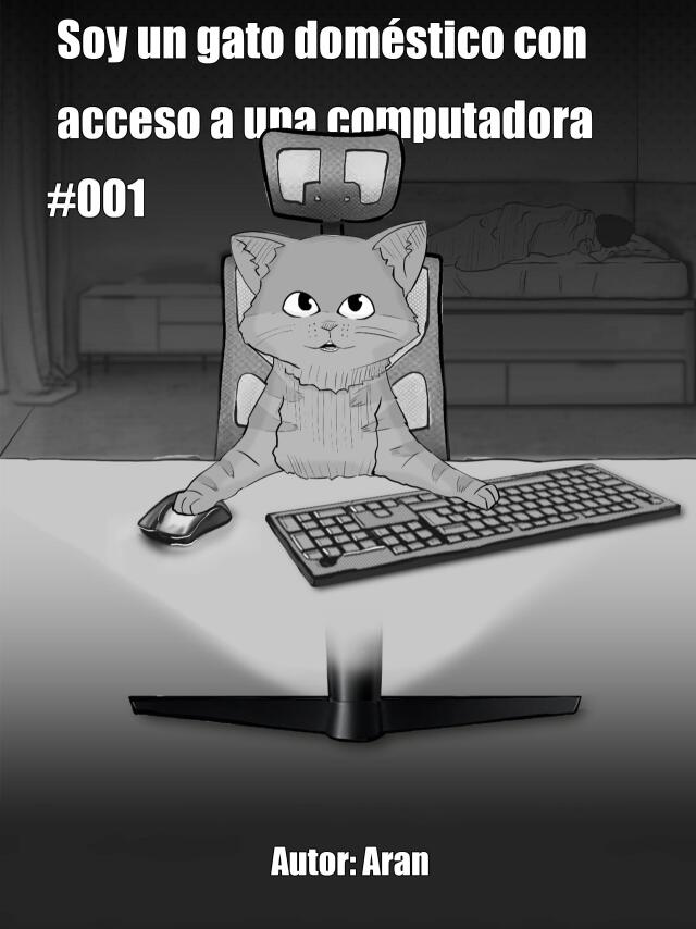 Soy un gato doméstico con acceso a una computadora