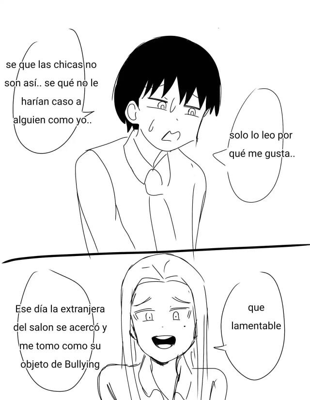 La extranjera que me molesta está enamorada de mi