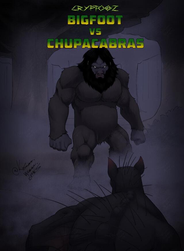 CRYPTOOZ: BIGFOOT VS CHUPACABRAS