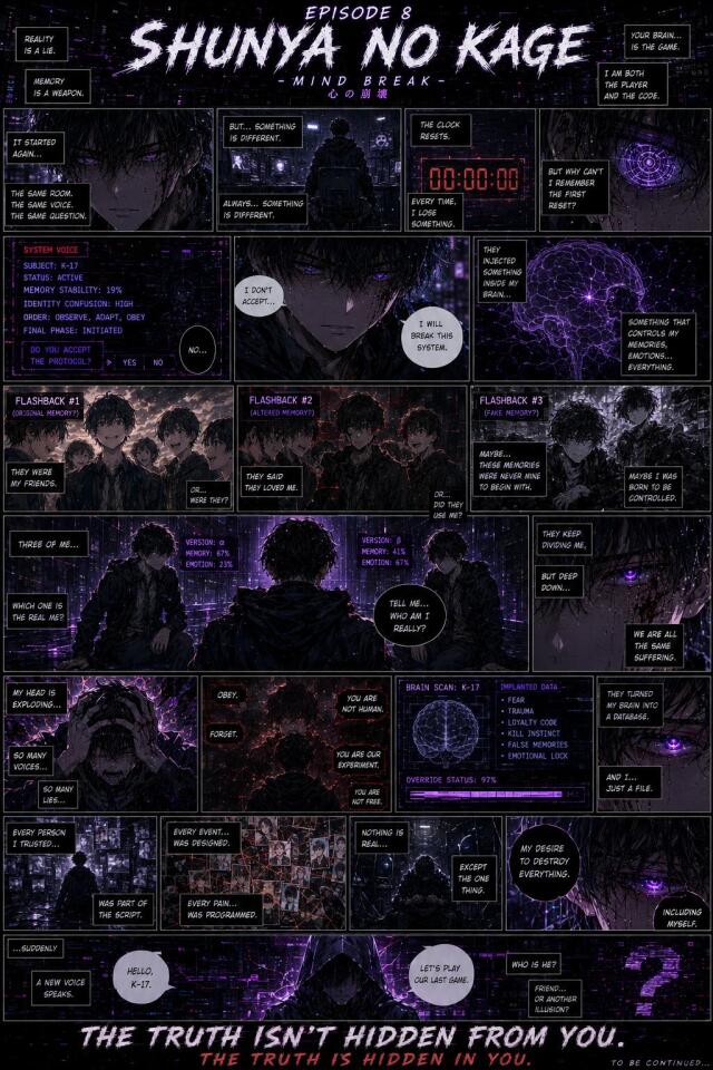 Its a emotional psychology mysterious sifi manga