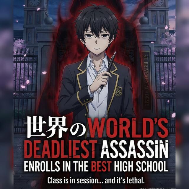 WORLD'S DEADLIEST ASSASIN ENROLLS IN THE BEST HIGH SCHOOL