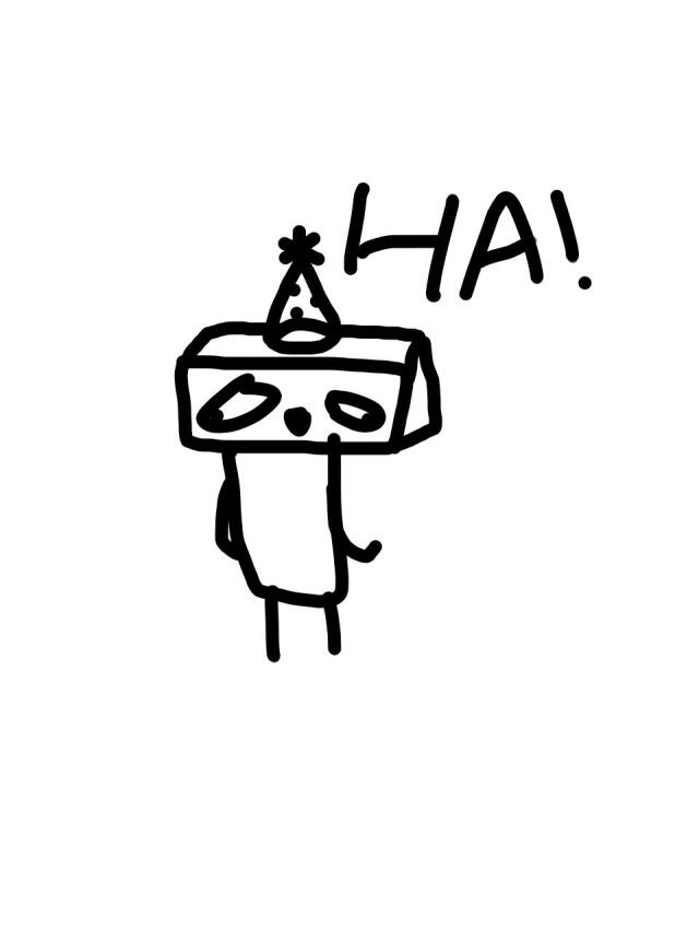my head is a rectangle